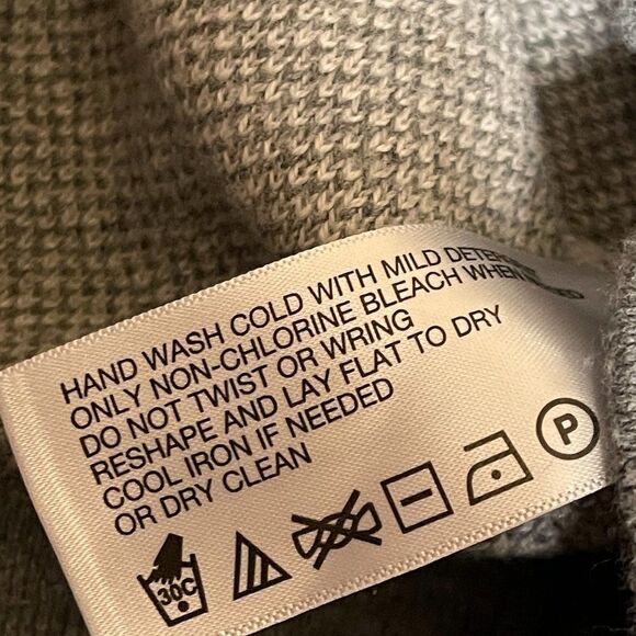 Orvis Wool Cashmere Blend Cardigan Reindeer Small - Picture 8 of 10